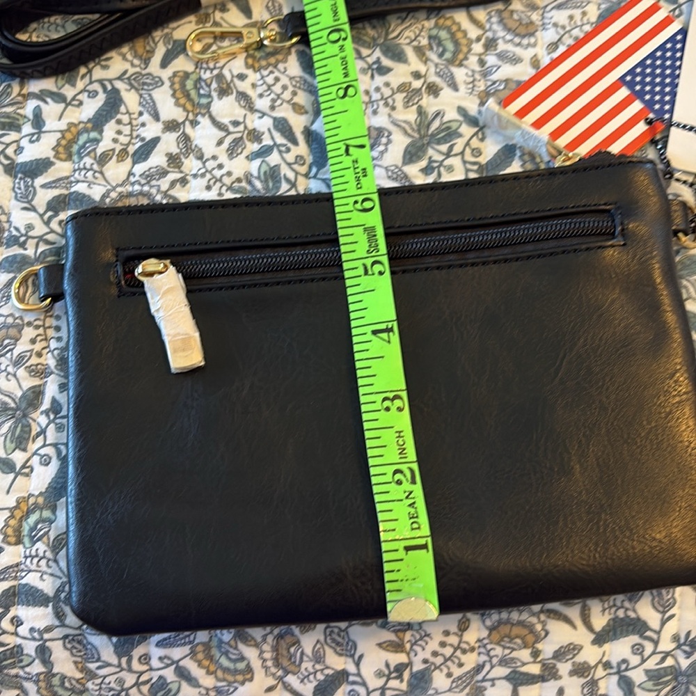 MKF Collection American Flag Crossbody Bag - Picture 4 of 5